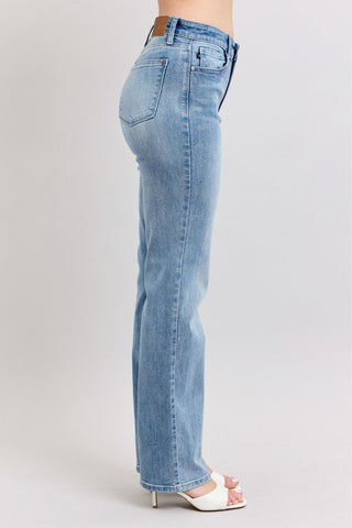Judy Blue High Waist Light 90’s Straight Denim Jeans 82397