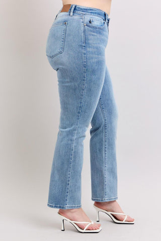 Judy Blue High Waist Light 90’s Straight Denim Jeans 82397