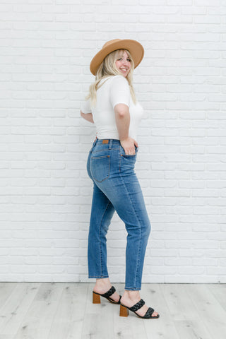 Judy Blue High Waist Slim Fit Jeans - Exclusive