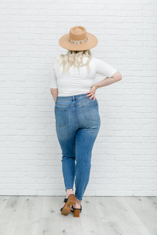 Judy Blue High Waist Slim Fit Jeans - Exclusive