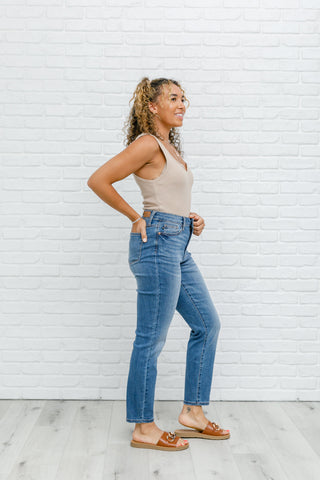 Judy Blue High Waist Slim Fit Jeans - Exclusive