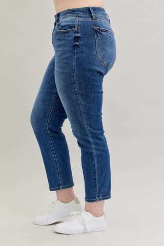 Judy Blue High Waist Shield Back Pocket Slim Denim Jeans 82549