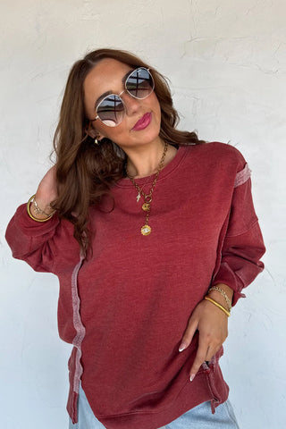 Blakeley Fall Colors Classic Crew Pullover