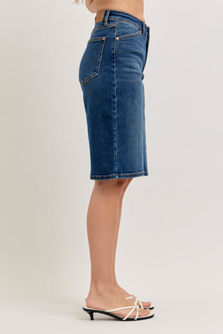 Judy Blue High Waist Jort Denim Short 152111