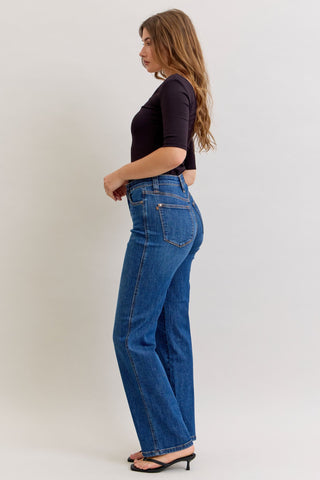 Judy Blue High Waist Tummy Control Straight Denim Jeans 881000
