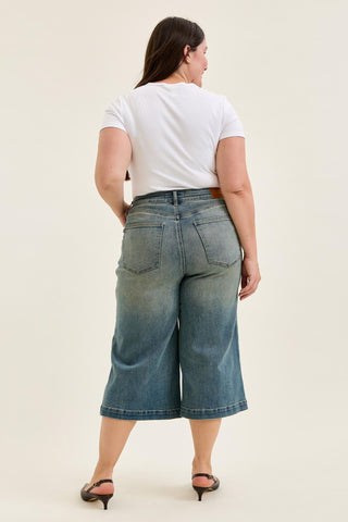 Judy Blue High Waist Marian Culotte Denim Jeans 881143