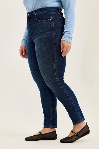 Judy Blue High Waist Tummy Control Sienna Bandana Skinny Denim Jeans 881156