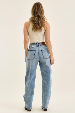 Judy Blue High Waist Double Waistband Marlow Arc Denim Jeans 881102