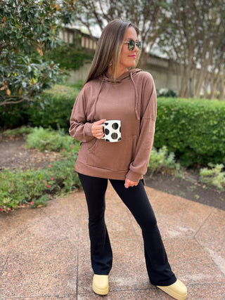 One Eleven North Best Selling Touch Of Fall Thermal Hoodie in Five Colors
