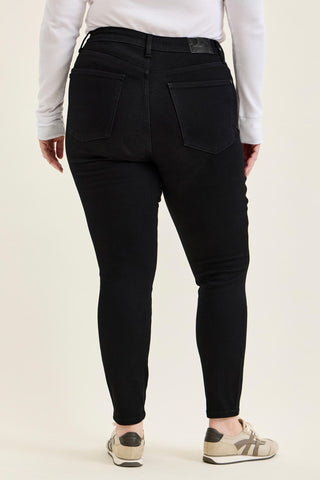 Judy Blue High Waist Tummy Control Black Skinny Denim Jeans 881244