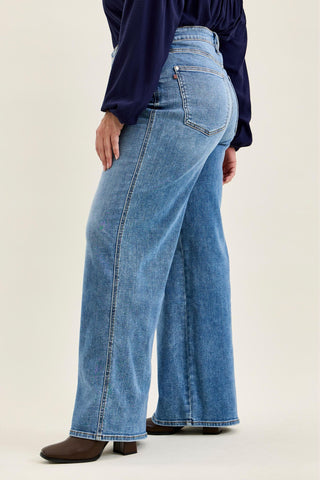 Judy Blue High Waist Column Straight Denim Jeans 82737