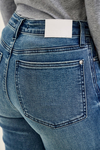 Judy Blue High Waist Kimberly Rigid Magic Straight Denim Jeans 881185
