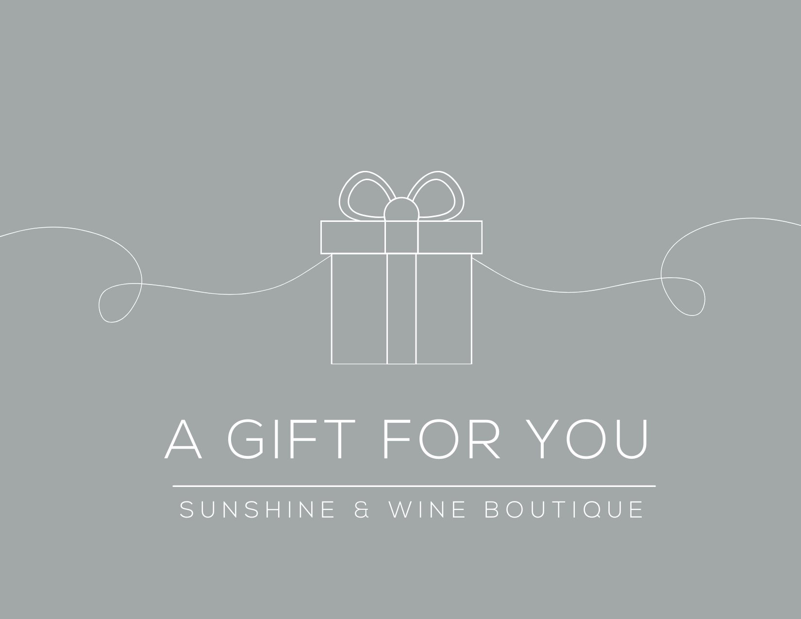 Gift Cards-Gift Cards-Sunshine and Wine Boutique