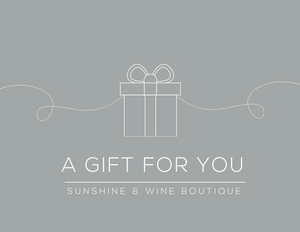 Gift Cards-Gift Cards-Sunshine and Wine Boutique