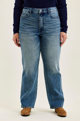 Judy Blue High Waist Kimberly Rigid Magic Straight Denim Jeans 881185