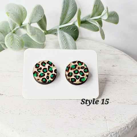 Lucky Studs | Style 15-Earrings-Sunshine and Wine Boutique