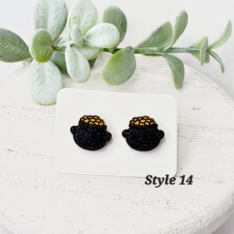 Lucky Studs | Style 14-Earrings-Sunshine and Wine Boutique