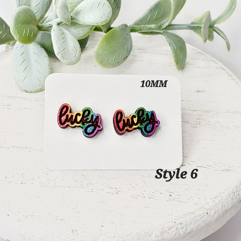 Lucky Studs | Style 6-Earrings-Sunshine and Wine Boutique