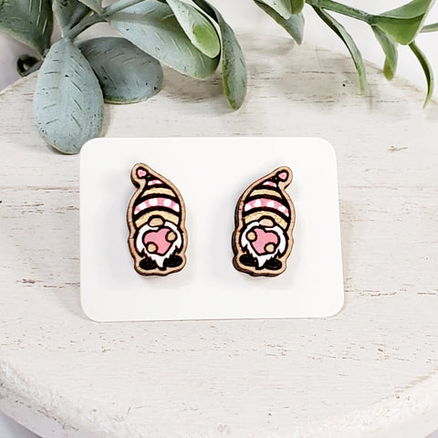 Love Wood Studs | Style 30-Sunshine and Wine Boutique