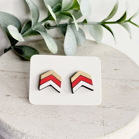 KC Wood Studs | Style 15-Sunshine and Wine Boutique