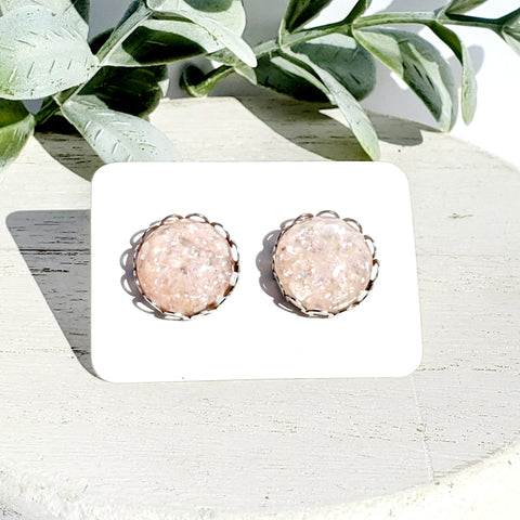Bridal Studs | Style 9-Earrings-Sunshine and Wine Boutique