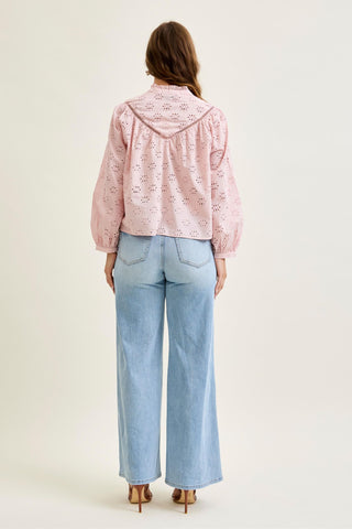 Judy Blue High Waist Tummy Control Retro Wide Leg Denim Jeans 881128