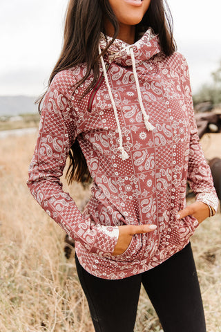 DoubleHood™ Sweatshirt - Cowboy Kisses