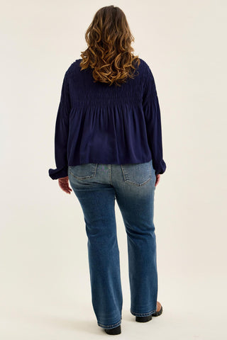 Judy Blue Mid Rise Daisy Dusk Rider Bootcut Denim Jeans 82751