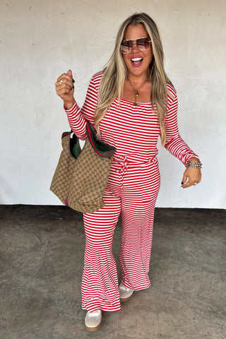 Blakeley Haddie Stripe Lounge Set