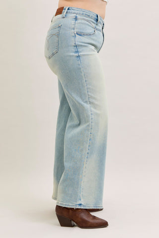 Judy Blue High Waist Column Straight Denim Jeans 881044