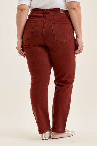 Judy Blue High Waist Pumpkin Spice Aurora Weekender Denim Jeans 881197