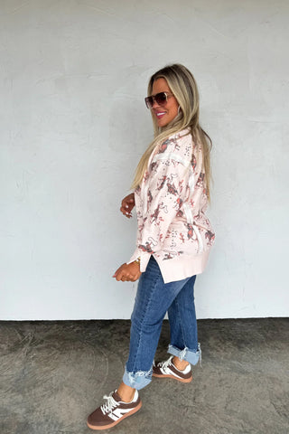 Blakeley Ranch Girl Classic Crew Pullover