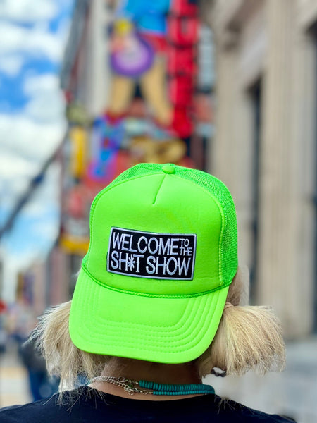 Texas True Threads Welcome to the Sh*t Show Foam Trucker Cap - Exclusive-Hats-Sunshine and Wine Boutique