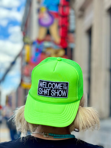 Texas True Threads Welcome to the Sh*t Show Foam Trucker Cap - Exclusive-Hats-Sunshine and Wine Boutique