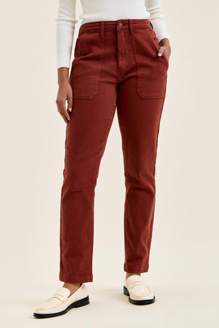 Judy Blue High Waist Pumpkin Spice Aurora Weekender Denim Jeans 881197
