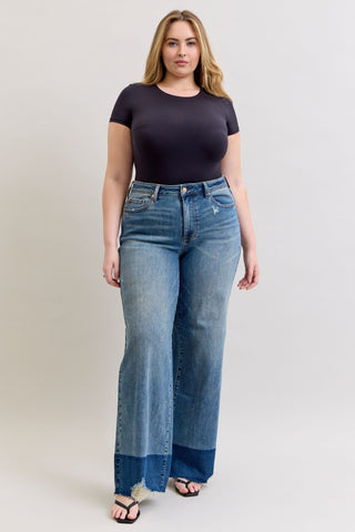 Judy Blue High Waist Column Straight Denim Jeans 881043