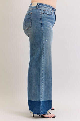Judy Blue High Waist Column Straight Denim Jeans 881043