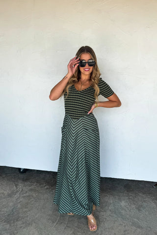 Blakeley Calista Stripe Dress