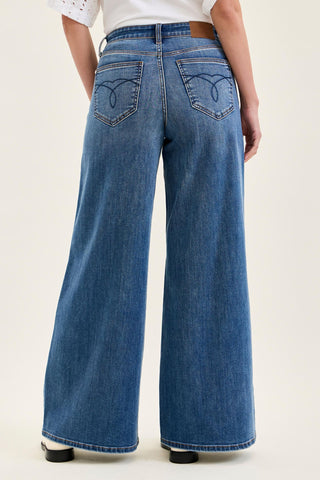 Judy Blue High Waist Palazzo Denim Jeans 82749