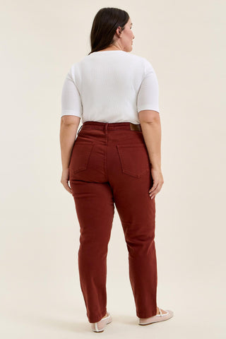 Judy Blue High Waist Pumpkin Spice Aurora Weekender Denim Jeans 881197