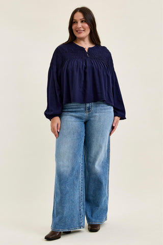 Judy Blue High Waist Column Straight Denim Jeans 82737