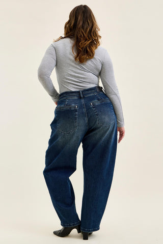Judy Blue High Waist Double Button Marlow Arc Denim Jeans 881131