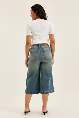Judy Blue High Waist Marian Culotte Denim Jeans 881143
