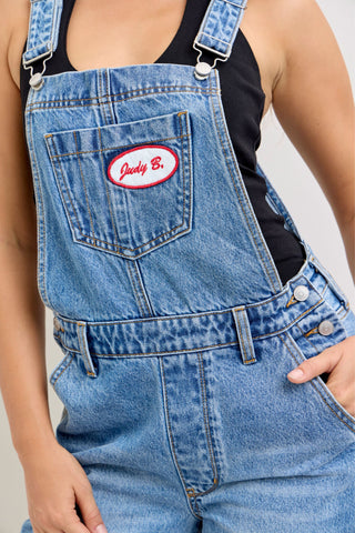 Judy Blue High Waist Rigid Magic Column Overall Denim Jeans 881111