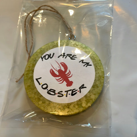 Freshie, Bow Ties and Bourbon- My Lobster-Vehicle Air Fresheners-Sunshine and Wine Boutique