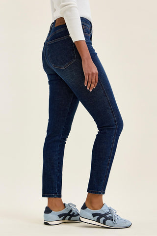 Judy Blue High Waist Tummy Control Sienna Bandana Skinny Denim Jeans 881156