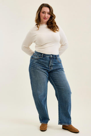 Judy Blue High Waist Rigid Magic Marlow Arc Denim Jeans 881158