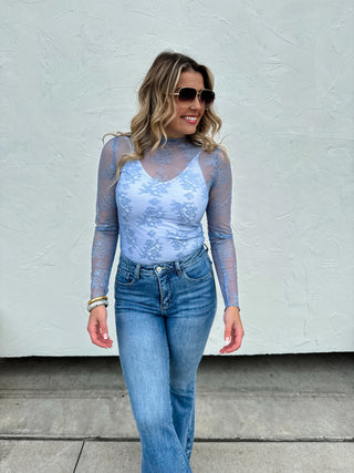 Blakeley Valentine Roxy Lace Top in Five Colors