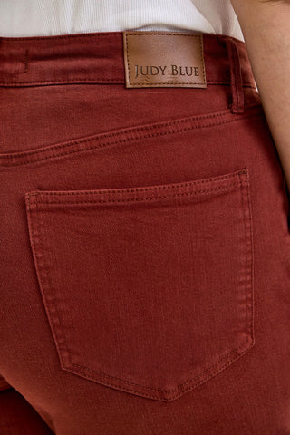 Judy Blue High Waist Pumpkin Spice Aurora Weekender Denim Jeans 881197