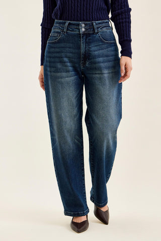 Judy Blue High Waist Double Button Marlow Arc Denim Jeans 881131